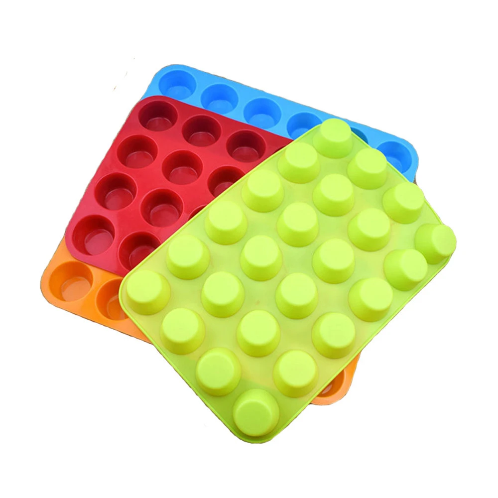 Customized Silica Gel Cake Tool/Muffin Baking Silica Gel Mould/Candy silicone mold