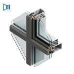 Customized size Invisible Frame Curtain Wall, Visible Frame Curtain Wall, Storefront Wall