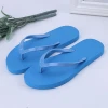 Customized size/color casual 100% rubber material unisex beach slippers personalized flip flops