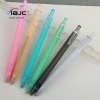 Cute full color heat transfer sublimation soft feeling coated gel pen ball pen