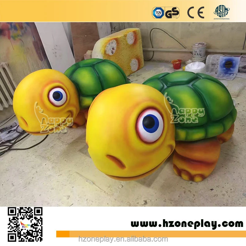 Cute Turtle TPU Structure Cartoon TPU Structure Foam Handcrafts Soft Play Equipment for Childrens Soft Play Center