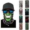 Cycling Motorcycle Head Scarf Neck Warmer Skull Face Mask Ski Balaclava Headband Mask Scary halloween Face Shield Outdoor