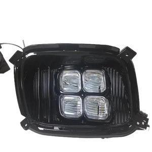 Daytime Running Lights For Kia Sorento 2012 2013 2014 12V ABS LED DRL System Fog Lamps Cover Driving Lights Accessories