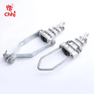 Dead End Strain Clamp aluminum alloy NXJ wedge type wire anchoring clamp