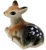 Deer Miniature Figurines Hand Painted Ceramic Animals Collectible Gift Home Decor