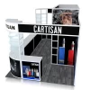 Detian customize portable cheap booth trade show equipment exhibition stand