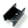 Different cutting length black anodized extrusion heat sink