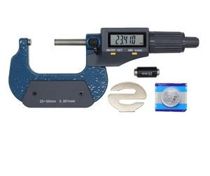 Digital Micrometer 0-25mm high quality plastic case