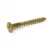 Import DIN 97 Brass Slotted Countersunk /Flat Head Wood Screws from China