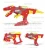 Import dinosaur themed idea gift transformed toy gun with realistic lights and sounds for kids party favors from China