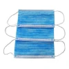 Disposable nonwoven 3 ply face bule mask facemask with earloop