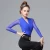 Import DOUBL popular body physique practise Latin dance wear gymnastic dress female long sleeves spring summer salsa rumba dance black from China