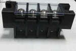 Double Row Screw Barrier Feed Through Terminal Block KT8-10 600V 115A 21mm Pitch