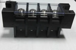 Double Row Screw Barrier Feed Through Terminal Block KT8-10 600V 115A 21mm Pitch
