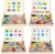 Import Double-Sided Learning Digital Wooden Magneti Jigsaw Puzzle Children&#39;S Drawing Board Toy from China