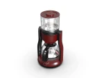 Drip coffee maker machine, 4 cups programmable, v-shaped permanent filter