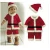 Import Drop Shipping Kids Christmas Clothes Sets Santa Claus Clothing Set Tops+Pant 4pcs Boys Christmas Costume from China