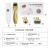 DRS 3in1 microneedle roller kit stainless steel roller beauty deavice with medical CE