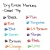 Import Dry Erase Markers, 12 Assorted Colors with Low-Odor Ink, perfect for School, Office, or Home from China