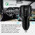Dual 3.1A+QC3.0 fast charge car charger 10W Dual USB smart fast car charger
