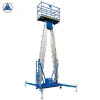 Dual Mast Manlift Aerial Work Platform Electric Vertical Lift Platform