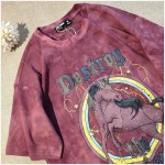 Dukales customised black tie-dye 100% cotton drop shoulder unicorn tshirt gray street mens tie dye t-shirt with cool design