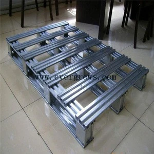 Durable Economical Heavy Duty Pallets , Custom Metal Pallets For Food / Pharmaceutical / Chemical Industries