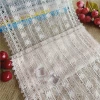 E1179-2 21.8cm French fabric Swiss Bari yarn spandex machine warp knitting mesh lace decorative wedding fabric
