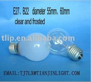 E27/B22 Clear/Frosted Incandescent Bulbs