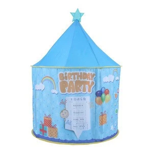Easily folded boys birthday gift pop up toy house play tent