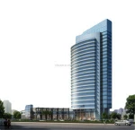 Easy Installation Aluminum Profile Glass Unitized Curtain Wall