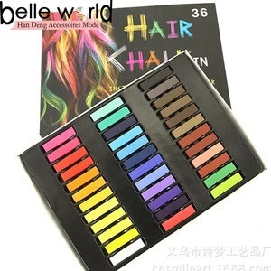 Easy Temporary Fast Colors Non-Toxic Diy Hair Pastels Kit Hair Chalk Dye