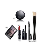 Easy to Wear Face Eyes Makeup Kits Eye Liner Mascara Eye shadow Palette Matte Lipstick Lips Cosmetic Make Up Power Brush