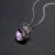Import Eccosa Fashion Druzy Necklace Jewelry,Crown&Heart Shape With Gold Plated Necklace Crystal From Swarovski from China