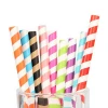 Eco Disposable Bubble Tea Paper Straw Biodegradable Colorful Wholesale Paper Drinking Straws