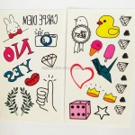 Eco-friendly material Body Art Temporary Tattoo