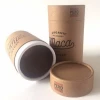 Eco friendly paper cylinder packaging box for tea/herbs/coffee packaging