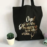 Eco-Friendly Reusable 100% Cotton Fruit Vegetable Shopping Promotional bag