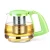 Import Eco-friendly transparent glass tea pot set with infuser from China