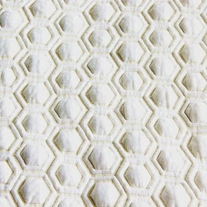 Eco-friendly Warp Knit Viscose Polyester Mattress Fabric for Sale