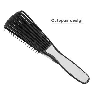 Eight Moving Arms Octopus 8 Rows  Detangling Hair  Brush Professional Hair Tools