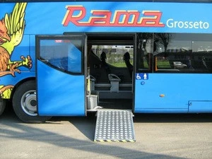 Electric Wheelchair Ramp for City Buses