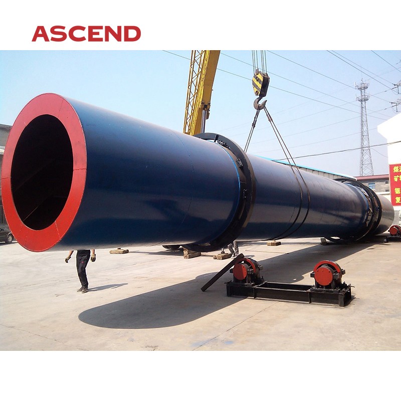 Electricity heated rotary dryer and drum dryer machine for sand, sawdust and chicken manure