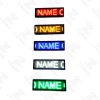 Electronic Scrolling Rechargeable LED Mini Programmable Name Badge/Tags Wearable Pin Magnet Chest Card Electronic Nameplate