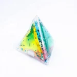 EN71/ASTM tests children construction 3D shape glitter liquid filled squishy toy sensory educational toys learning for kids