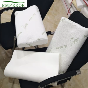 Ergonomic adults customized manufacturer OEM wholesale pain relief bed sleep orthopedic memory foam pillow contour