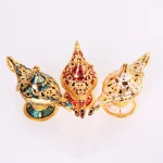European classical crafts decoration creative ornaments wishing lamp metal trumpet  magic lamp