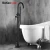 Import European Style Best Selling High Quality Brass Floor Mounted Freestanding Bathtub Faucet Bathroom Matte Black Taps from China
