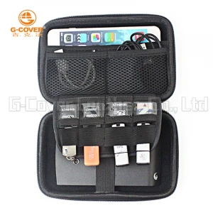 EVA U disk 2.5 hard drive case mobile phone electronic accessories travel carry gadget organizer bag