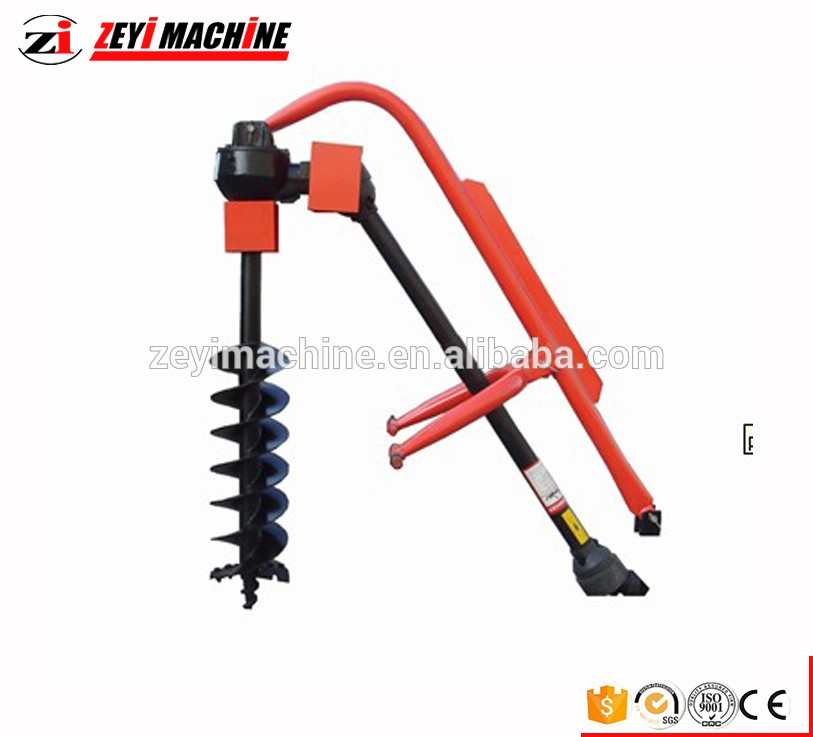 Excavator Hydraulic Earth Auger Drill /Post hole digging Tool
